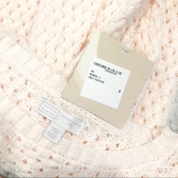 NWT 14th & Union | Popcorn Knit Sweater - Picture 3 of 3